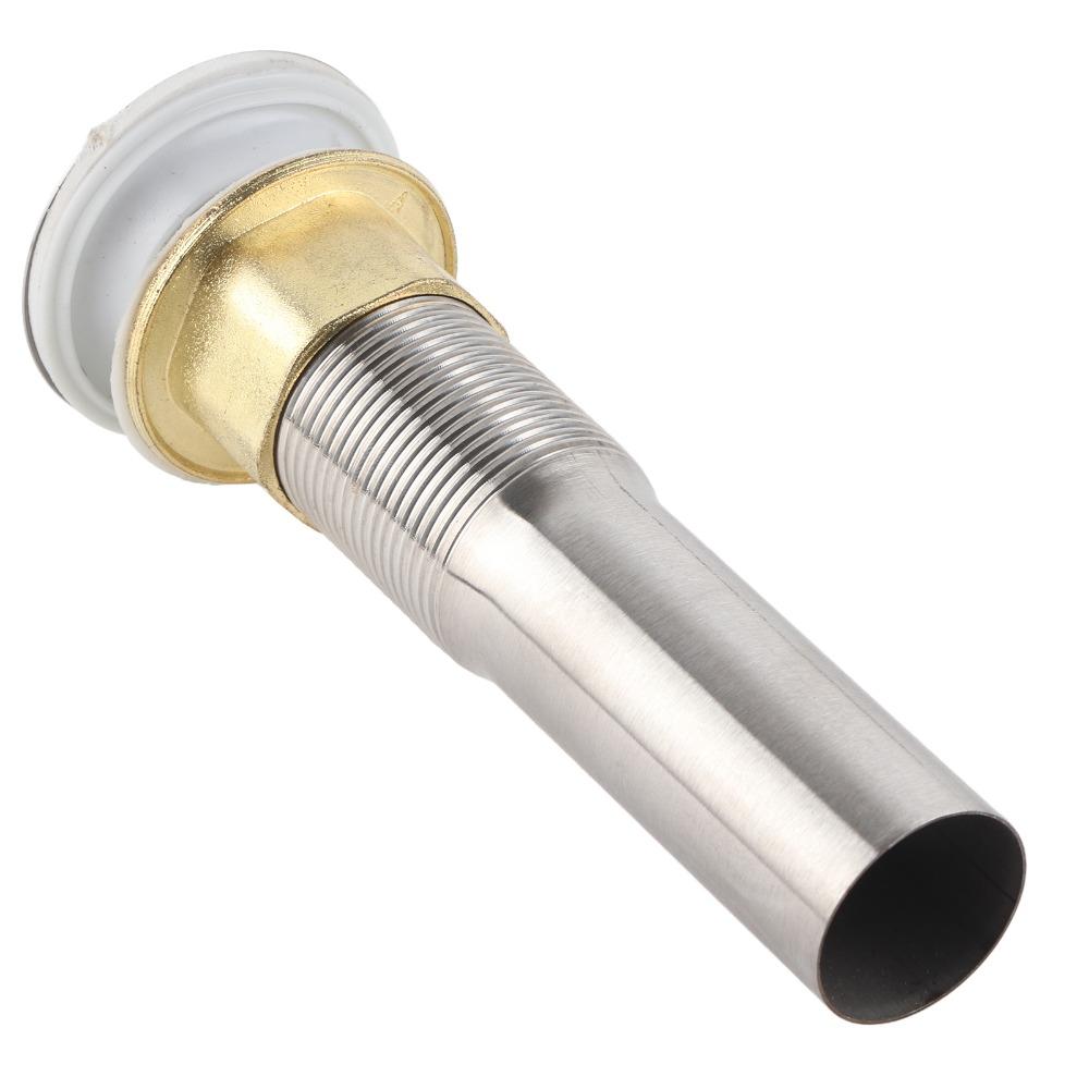 Flap Type Drain Assembly Stainless Steel Bathroom Faucet Drain Sink Drain Stopper  Vessel Sink