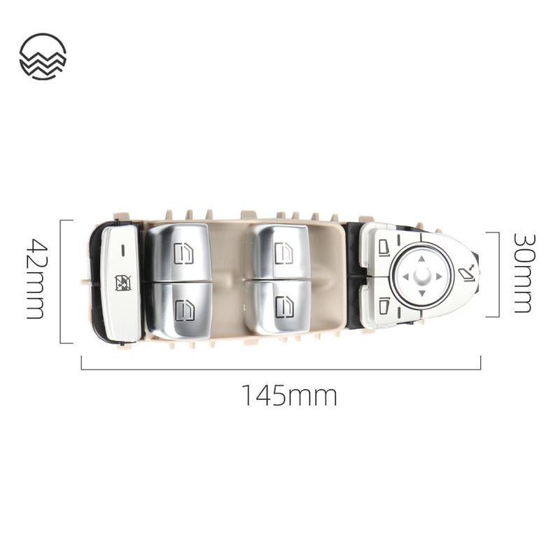 For Mercedes W205 W253 Electrical Window Switch Button Vehicle Door Glass Control Switch For Benz C GLC Class C200 C200 GLC260