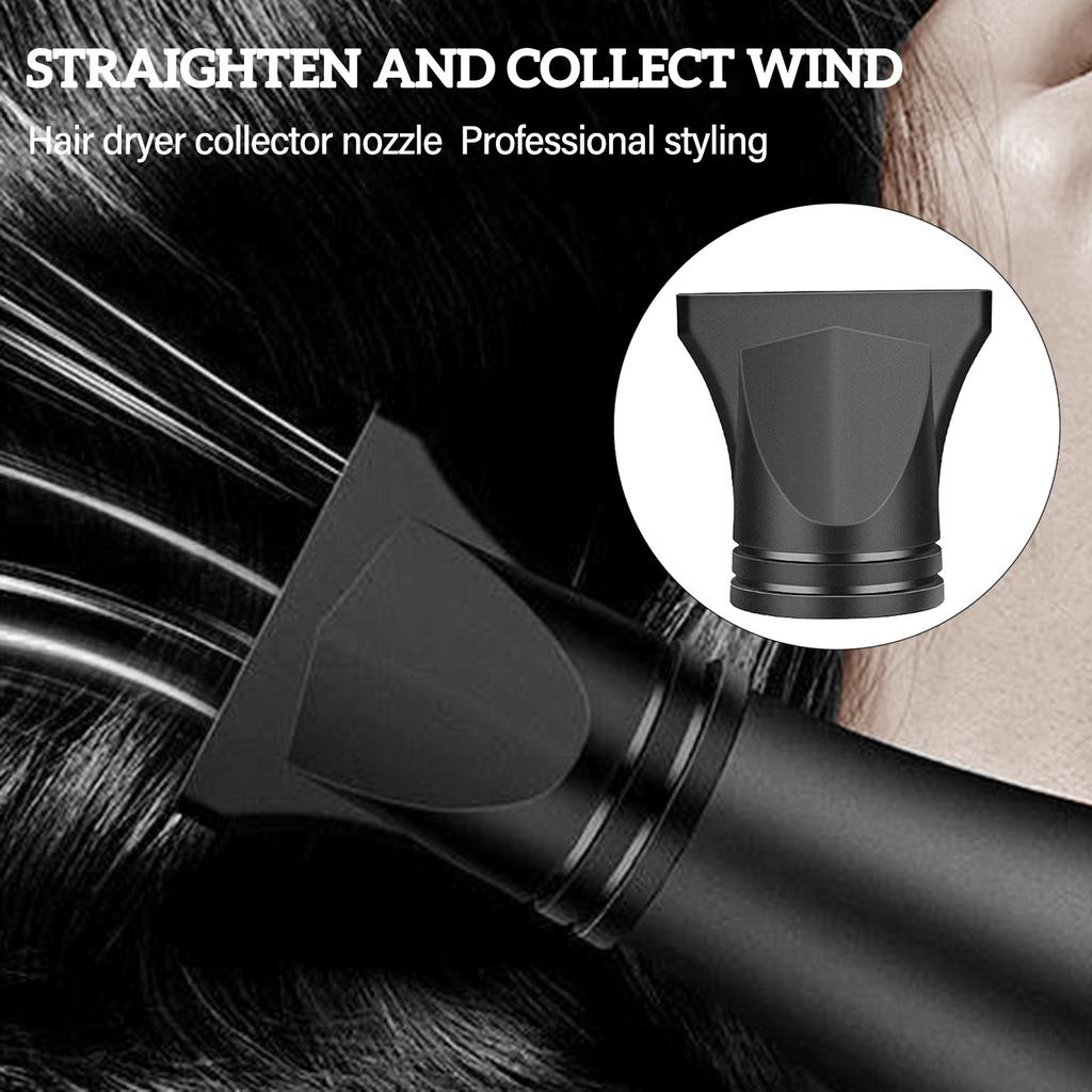 1pcs Hair Dryer Nozzle Replacement Concentrator Hairdressing Salon Styling Tool Plastic Hair Dryer Attachment for Hair Styling