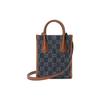 Gucci Мини-сумка-тоут с переплетающимися G Синий/Слоновая кость Унисекс Tote_bags 671623-2KQGT-8375