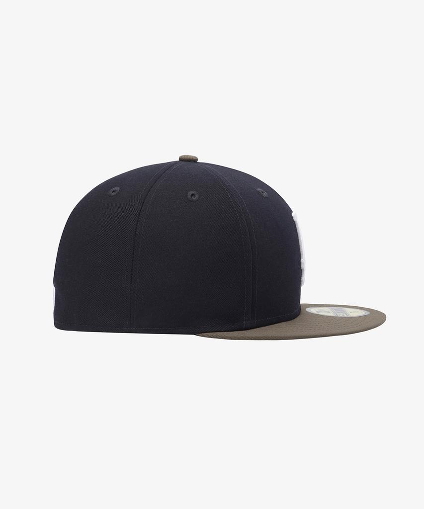 New Era Кепка MLB La Dodgers Базовая Приталенная Темно-синий/Мох 15131701