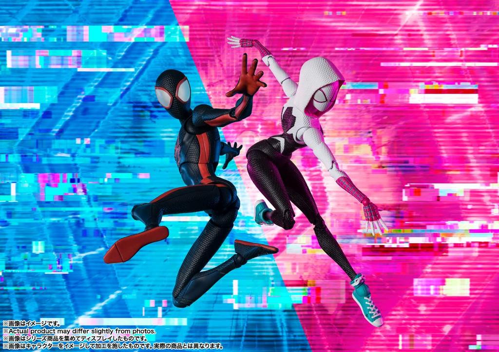 TAMASHII NATIONS Across the 155mm Painted Movable Figure BAS63989 S.H.Figuarts Spider-Man Spider-Verse Spider-Man (Miles Morales) Approx. ABS&PVC