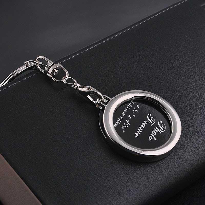 Creative Heart-shaped Photo Frame Key Holder Key Chain Bag Keyring Mini Gifts Pendant