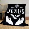 Jesus Cross Dove Blanket  Printed Blanket for Living Room Bed Couch lunch break Soft Cozy Blanket for Friend's festival Gift