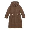 Cotton-padded Coat Long Style Over Knee Winter Clothing New Middle-aged and Elderly Women's Cotton Coat Thickened Cotton Jacket