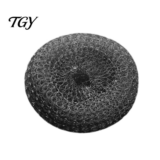 Effective Dish Cleaning Tool Stainless Steel Wool Scrubber with Long Handle, Deep Heavy Ergonomic Dishwashing Brush Duty Kitchen Scrub Brush,