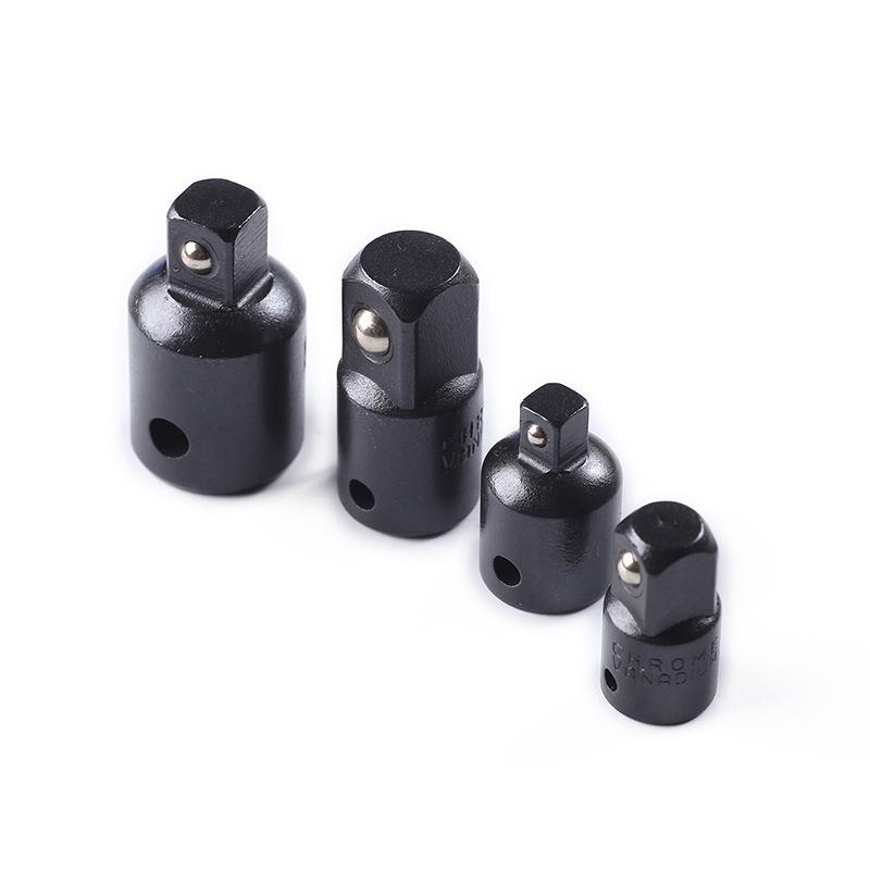 Набор редукционных гильз из хромованадиевой стали CR-V, 4 шт., красный: Большой, Средний, Малый переходник для мух 1/2", 3/8", 1/4" Адаптер.