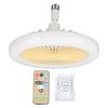 30W Light Fan 9.8in Small Aromatherapy Noiseless Ceiling Fan Light E27 LED Fan Light 86?265V
