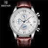 BENYAR Мужские часы, модные лучшие люксовые бренды, кварцевые спортивные часы с хронографом, военные золотые часы