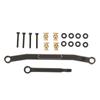 Brass Steering Rod RC Car Steering Linkage for Axial SCX24 124 Remote Control Car Black