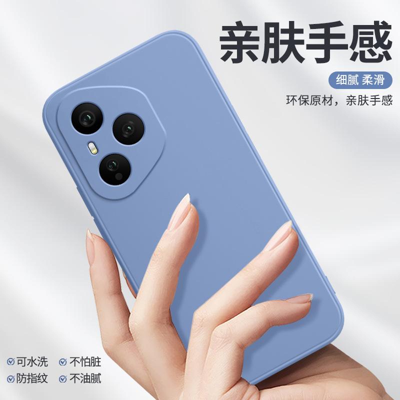 Применимо к чехлу для мобильного телефона Honor 111 Honor111Pro Huawei новый защитный чехол DNN-AN11 жидкий силикон D