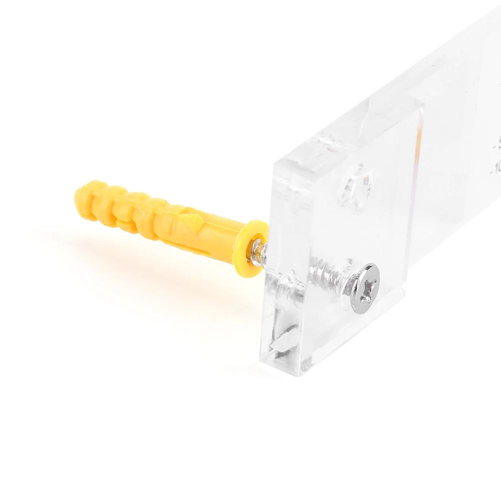 Стандартные индикаторы трещин Легко читаемая запись мониторинга трещин Пластиковый стандартный контрольный индикатор трещин для мониторинга трещин в стенах