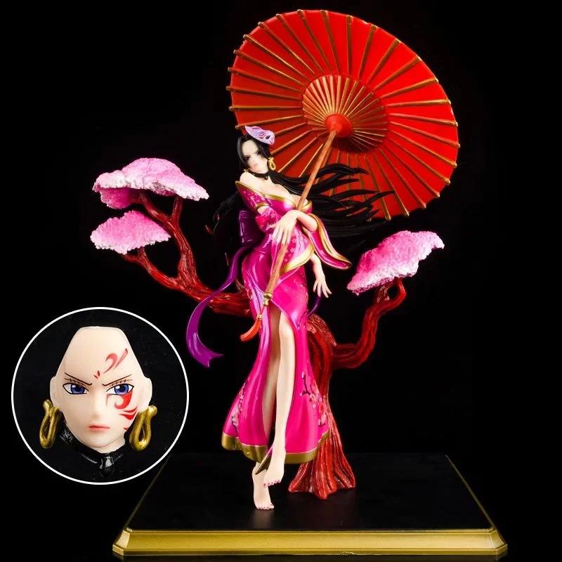 Мультяшная Аниме Фигурка One Piece Боа Хэнкок Статуя Модель Сцена GK Игрушка Кукла Коллекция Украшение Рождественский Подарок