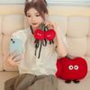 Soft Material Fruit Plush Toy Cute Design Stuffed Cushion Plushie Sofa Chair  Sofa Decoration