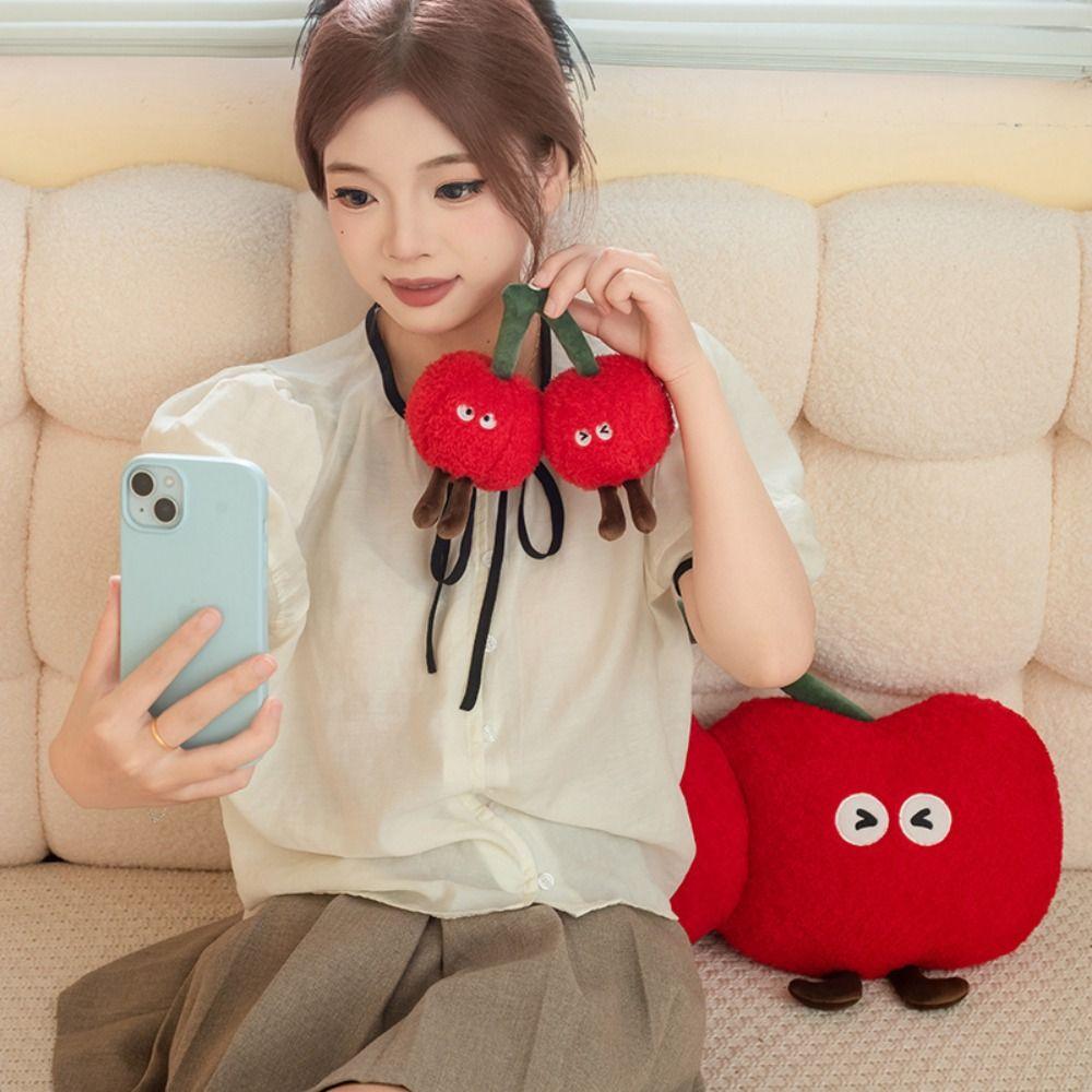 Soft Material Fruit Plush Toy Cute Design Stuffed Cushion Plushie Sofa Chair Sofa Decoration