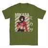 Футболки Attack on Titan для мужчин AOT Shingeki No Kyojin Аниме Хлопковые футболки с круглым вырезом с коротким рукавом Идея для подарка Одежда