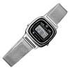 Women's Black Birth Shoe Mesh Band Retro Electronic Watch,Korean Popular Watches