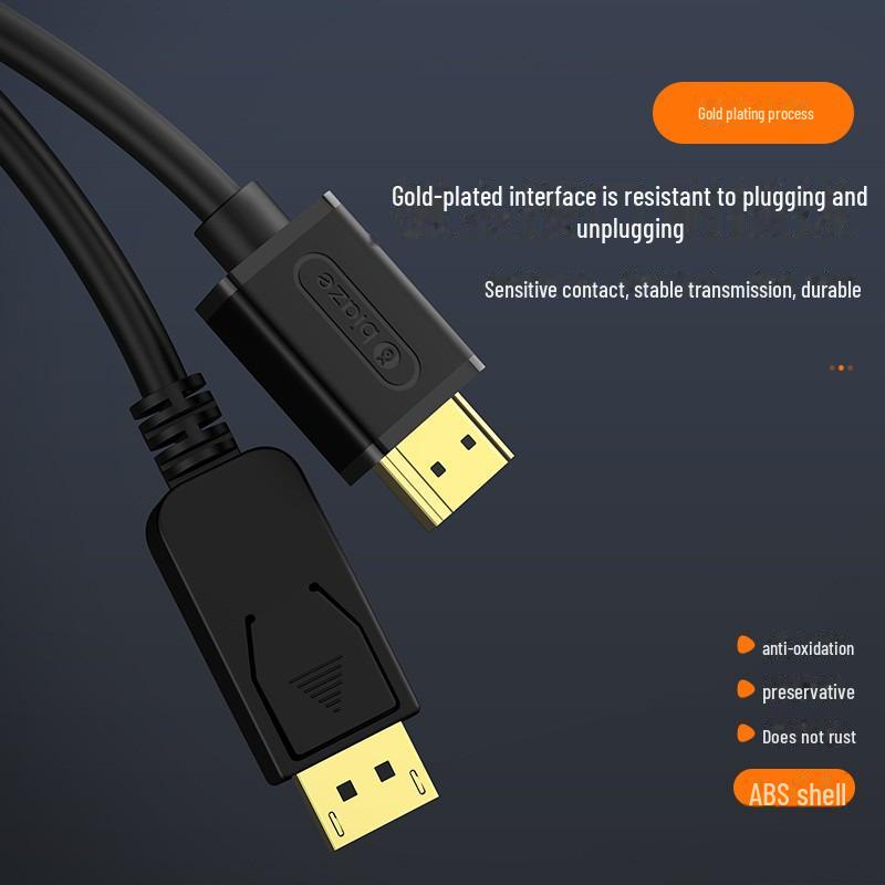 Biaz 4K/60Hz DisplayPort 1.2 To HDMI Adapter Cable