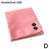 USB электрическое одеяло 5 В низковольтное отопление общежитие кемпинг сокровище автомобиль пластина автомобиль зарядка спальный электрический мешок Z9C4