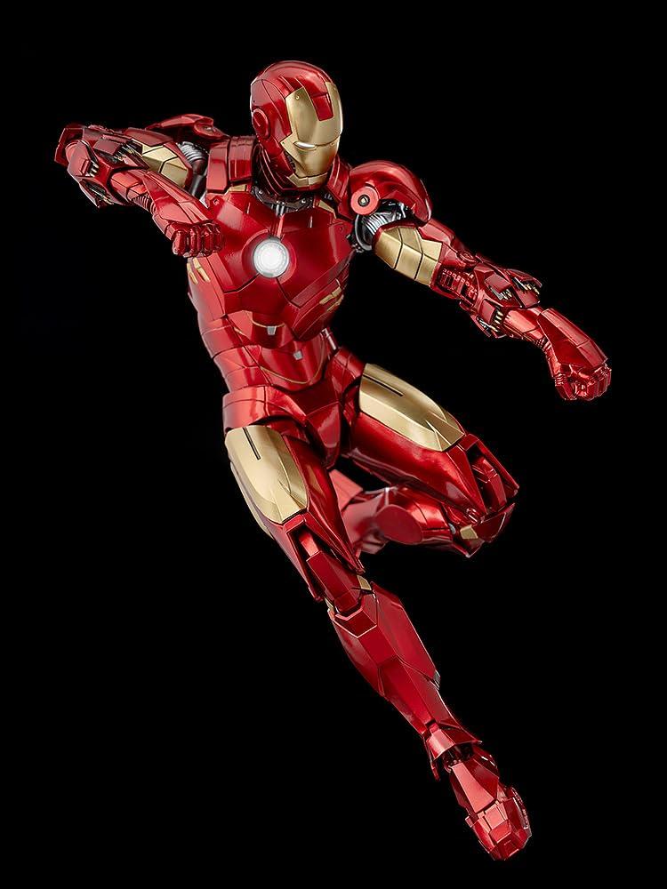 DLX Marvel Studios The Infinity Saga Iron Man Mark 4 112 Scale ABS, PVC, POM, Zinc Alloy, and Other Metal Painted Action Figure
