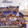 New York Knicks Triumph Three-piece set(1 * duvet cover + 2 * pillowcase, without core)Duvet cover and pillowcase Soft and comfortable