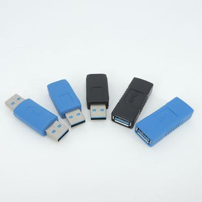 USB 3.0 Тип A «папа-папа-папа» Переходник-переходник Разъем USB3.0 AM-AF Переходник для ноутбука ПК Удлинитель кабеля синий