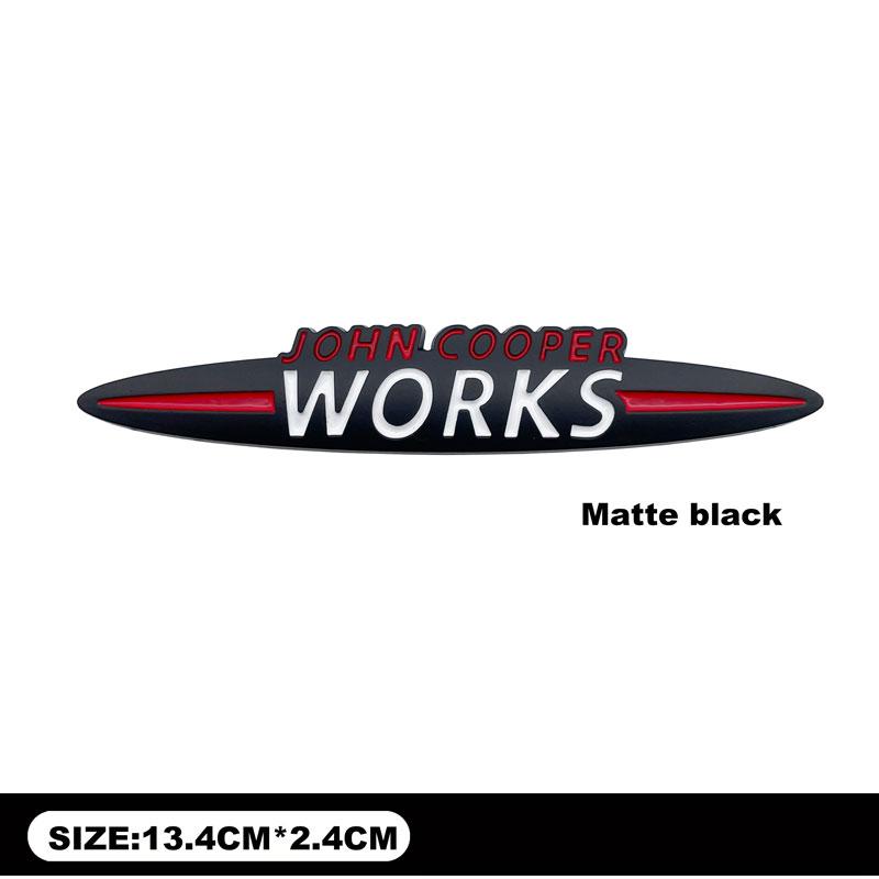 Для Mini Cooper S JCW F55 F56 F60 F53 F54 R55 R56 R60 R61 R58 F57 Cooper Works металлический значок кузова автомобиля эмблема декор наклейка детали