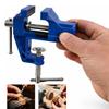 Non-Slip Jaw Portable Small Vice Cast Steel Compact Clamp Making Table Clamp  Woodworking