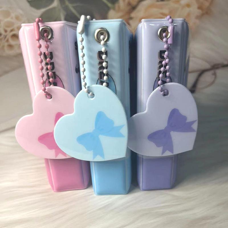 Letter Print 3 Inch Kpop Binder Round Hollow Photocard Holder Show Up Now Ins Photo Album Idol Cards Collect Book 40 Pocket