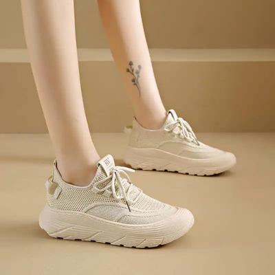 Мода Круглый Носок Эте Весна Женская Обувь на Каблуке Женские Кроссовки Черного Цвета Белые Каблуки для Женщин Спорт Тнис Депорте Легкая Атлетика Спортзал