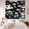 Christmas Nightmare Wall Decor Tapestry Art For Pet Memorial Birthdaywedding Party Backdrop Family Gift