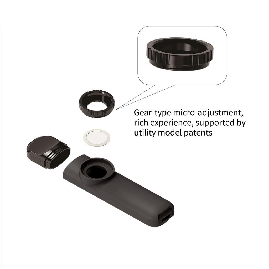 ABS Kazoo Flute with 8pcs Membrane Musical Instrument Ukulele Guitar Partner Musical Instrument for Child Adult