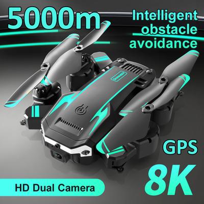 2023 Новый Дрон 8K 5G GPS Профессиональный HD Аэрофотосъемка Четырехроторный вертолет для предотвращения препятствий RC Расстояние 5000M Дрон Игрушки