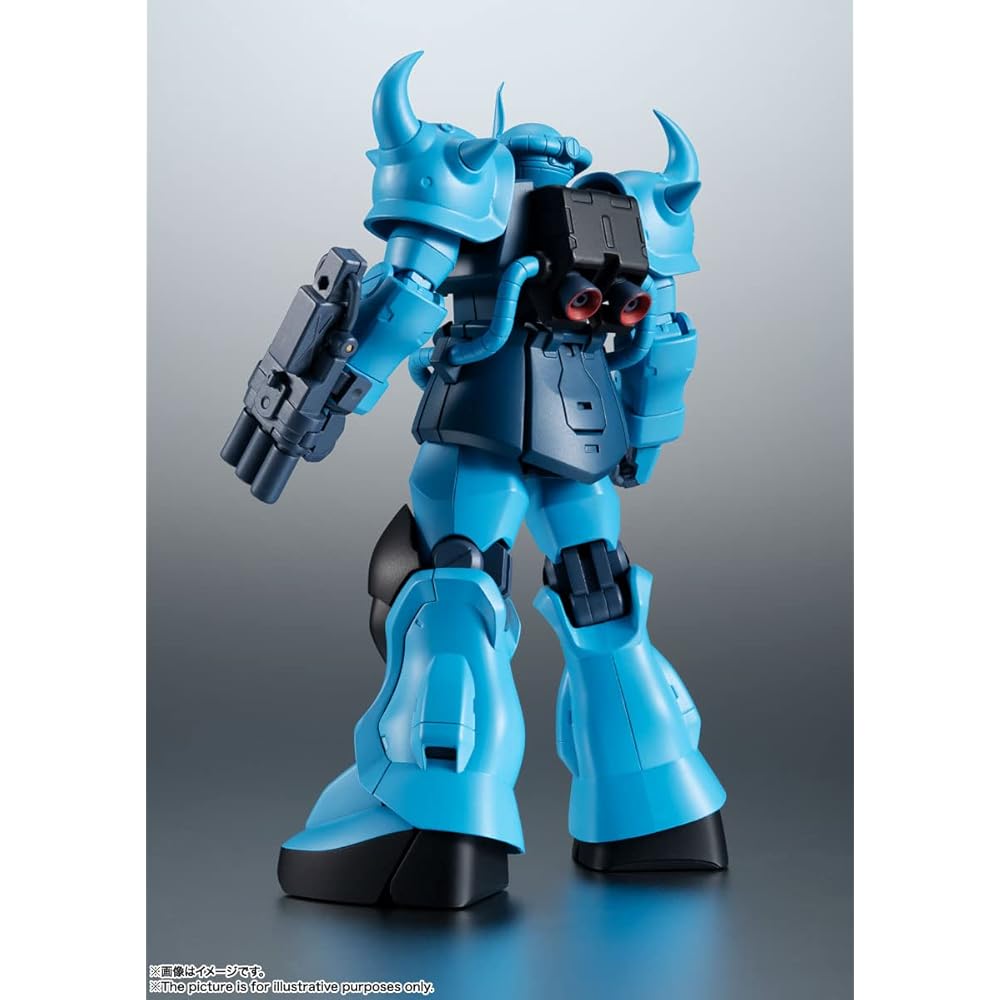 TAMASHII NATIONS ROBOT Spirits MS-07B-3 Гуф Кастом A.N.I.M.E. Фигурка 125 мм ПВХ АБС Окрашенная Коллекционная