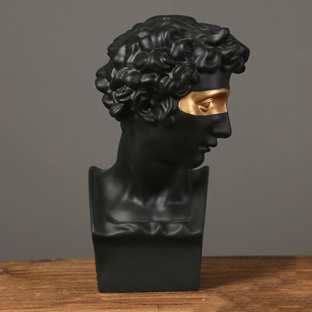 Декор Художественные принадлежности Гипсовые портреты Бюст Давида Статуя Фигурка из греческой мифологии Скульптура персонажа