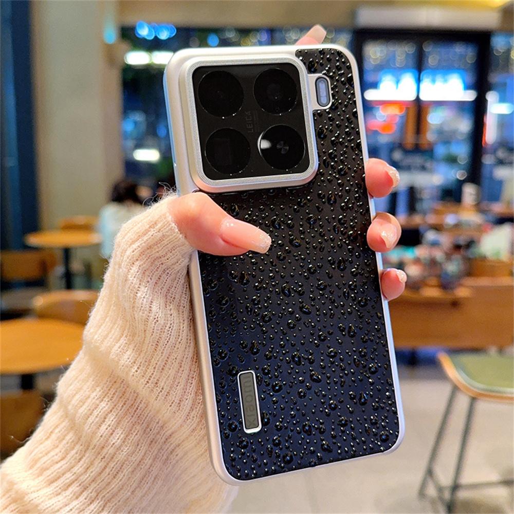 For Xiaomi 15 Case Creative Raindrop Phone Back Cover