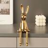 Ceramics Rabbit Ornament Rabbit Ceramic Ornaments New Home Decoration Ornaments Home