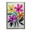 Plakat Kwiatowa Harmonia Plakat Kwiatowa Harmonia, 30X40 Cm, Rama Aluminiowa Czarna, Papier Matowy 230 Gsm