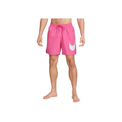 Swim Breaker Модные Удобные Мягкие Шорты на шнуровке Пятиточечные Повседневные Мужские шорты Светло-фиолетовые Белые HV7077-600