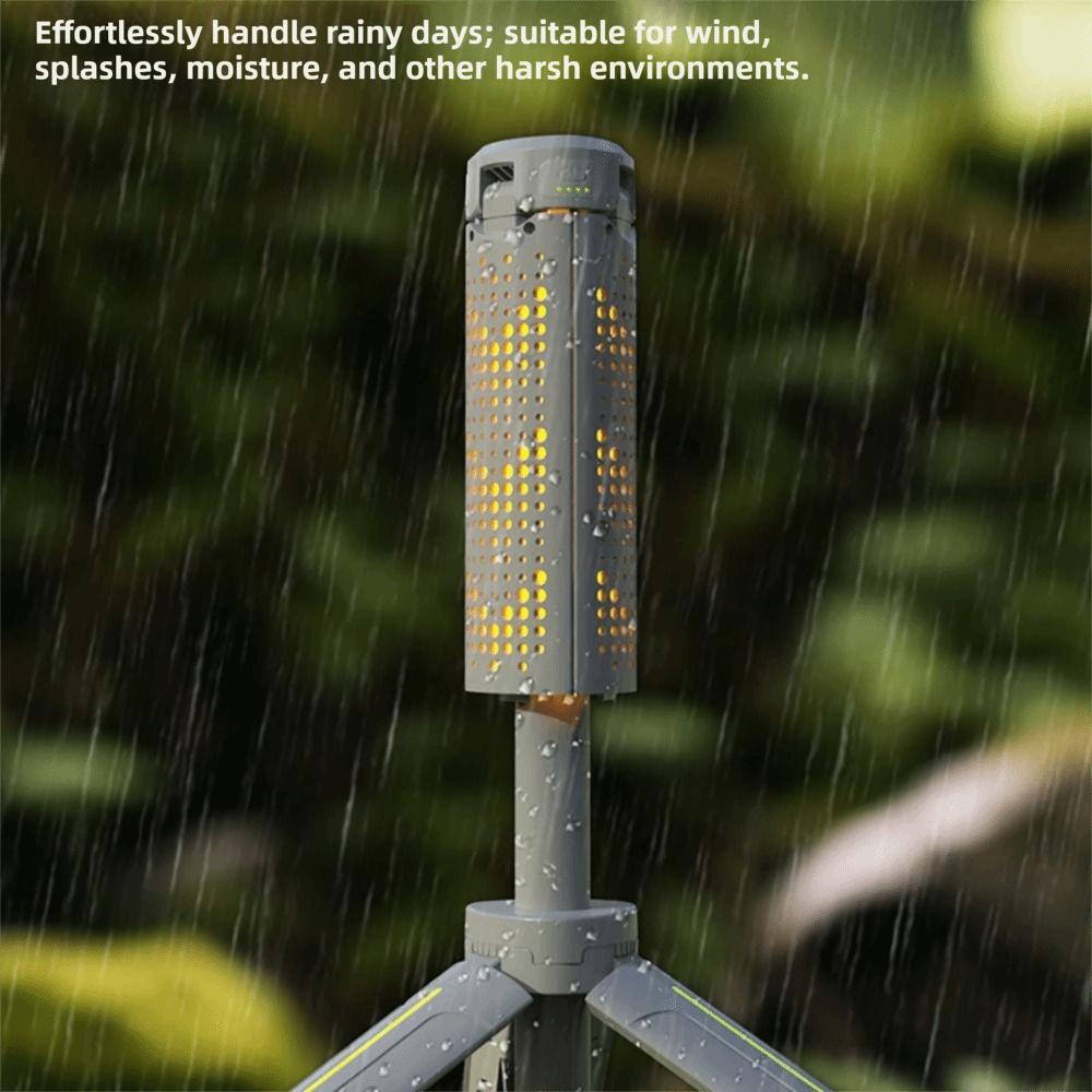 Stepless Dimming Portable Telescopic Lantern Outdoor Waterproof Lamp Outdoor Activities