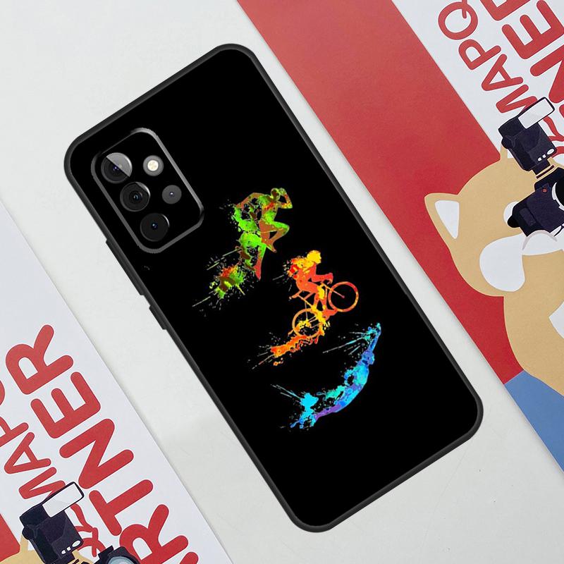 Чехол для телефона Triathlon Tri Life Swim Bike Run для Samsung Galaxy A53 A33 A23 A13 A52 A32 A22 A12 A51 A71 A14 A24 A34 A54 A21S