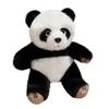 Black Cute Panda Bear Plush Toy Pp Cotton Filling Birthday Decorations Doll Gift