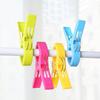 Цветные большие пластиковые прищепки для пляжных полотенец и сушилок