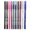 10 Pcs Long Lasting Waterproof Colourful Eyeliner Pencil Pearl Light Eye Shadow Eyeliner Crayon