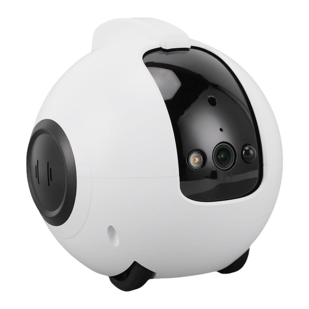 Home Camera Robot 2.5K Movable Pet Camera 4MP Indoor Security Camera Robot with   Call 2 Way Talk Video Recording