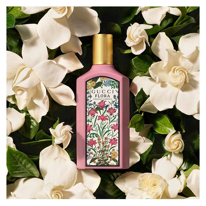 Gucci Qimeng Гардения Маленькая Золотая Тюбик Помады, Набор Макияжа и Парфюмерии, 2026 520 Ограниченная Подарочная Коробка, EDP Парфюмерная Вода, Цветочный Аромат