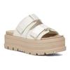 UGG Сандалии женские удобные на толстой подошве Clem, модные, белые 1118771-WHT