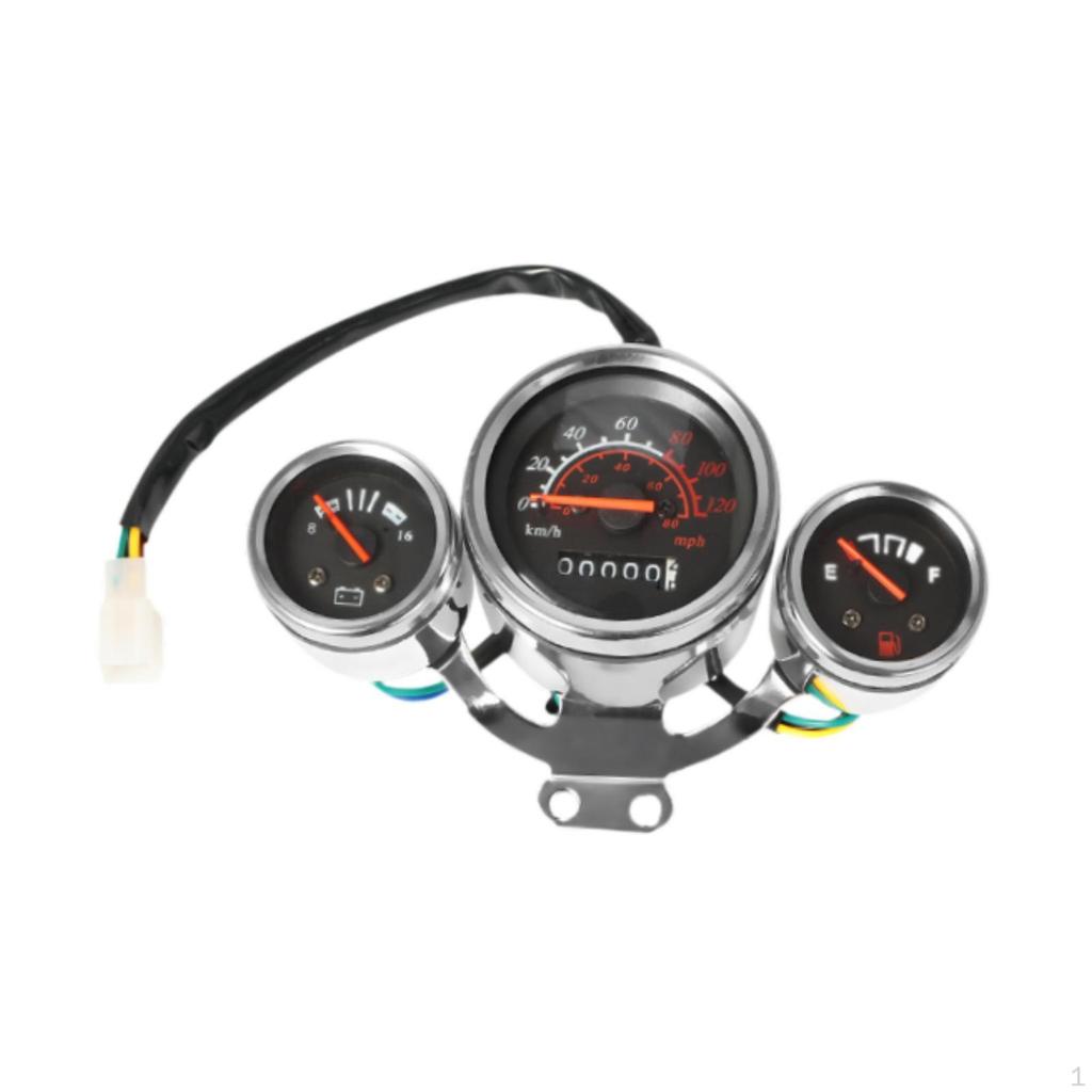 Комплект инструментов для мотоцикла Вольтметр Одометр Модификация Инструменты