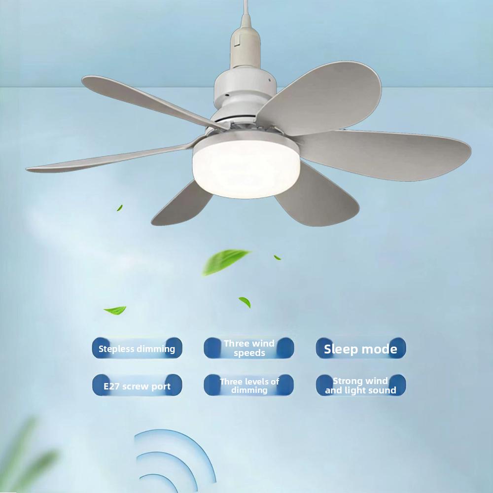 30W/40W LED Ceiling Fan Light E27 Socket with Remote Dimming for Living Rooms Home Offices General Lighting