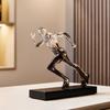 Male Runner Sculpture Abstract Resin Running Figurine Modern Home Decoration for